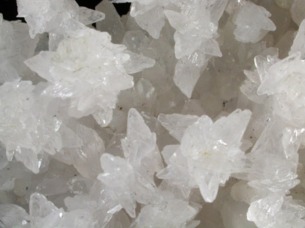 Calcite on Quartz from Guanajuato, Mexico