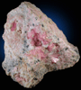 Rhodochrosite on Quartz from American Tunnel, Sunnyside Mine, Eureka District, San Juan County, Colorado