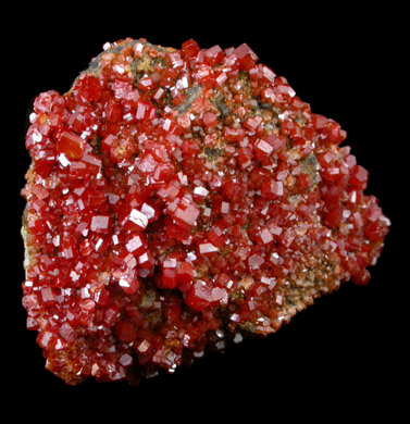 Vanadinite from Lomo del Toro Mine, Zimpan, Hidalgo, Mexico