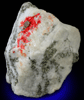 Sphalerite, Tetrahedrite var. Binnite, Realgar, Pyrite from Binnental, Valais, Switzerland