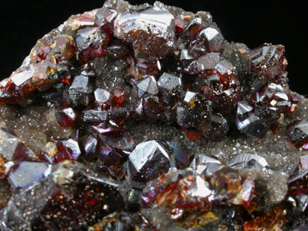 Sphalerite with Pyrite and Quartz from Galena, Cherokee County, Kansas