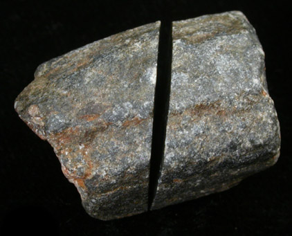 Andalusite var. Chiastolite from Daulton, Madera County, California