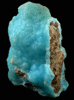 Hemimorphite var. Calamine from Roughton Gill Mine, Lake District, Cumbria, England