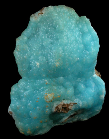 Hemimorphite var. Calamine from Roughton Gill Mine, Lake District, Cumbria, England