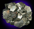 Pyrite with Sphalerite from Huanzala Mine, Huanuco Province, Peru