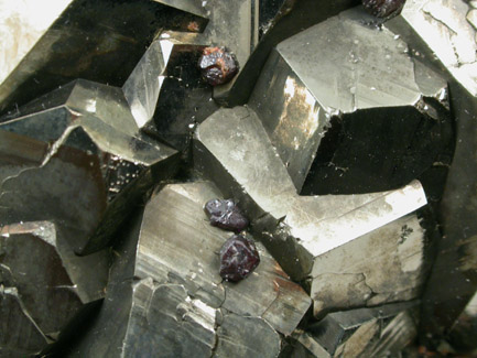 Pyrite with Sphalerite from Huanzala Mine, Huanuco Province, Peru