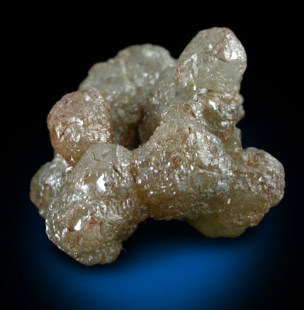Diamond (12.53 carat crystal cluster) from Mbuji-Mayi (Miba), Democratic Republic of the Congo