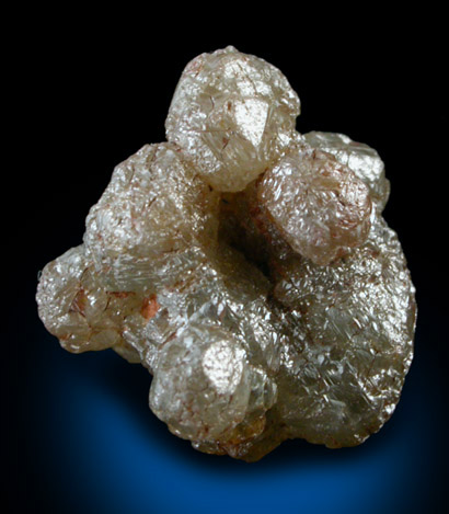 Diamond (12.53 carat crystal cluster) from Mbuji-Mayi (Miba), Democratic Republic of the Congo