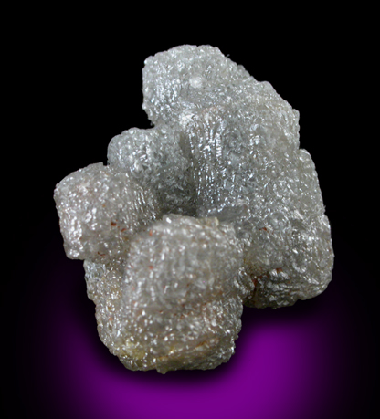 Diamond (16.09 carat crystal cluster) from Mbuji-Mayi (Miba), Democratic Republic of the Congo