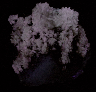 Fluorite with Calcite from Cave-in-Rock District, Hardin County, Illinois