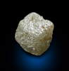 Diamond (4.52 carat cubic crystal) from Mbuji-Mayi (Miba), Democratic Republic of the Congo