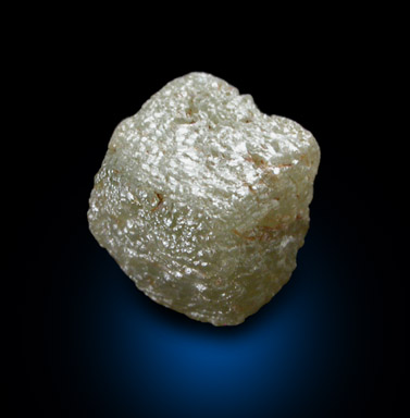 Diamond (4.52 carat cubic crystal) from Mbuji-Mayi (Miba), Democratic Republic of the Congo