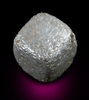Diamond (9.69 carat cubic crystal) from Mbuji-Mayi (Miba), Democratic Republic of the Congo