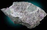 Dawsonite, Fluorite, Quartz from Francon Quarry, Montreal, Quebec, Canada
