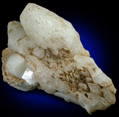 Calcite from turnpike road cut near Louisville, Jefferson County, Kentucky