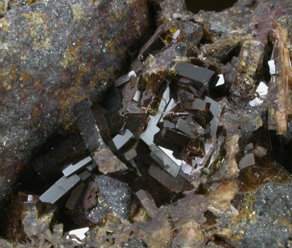 Barite from Magma Mine, Superior District, Pinal County, Arizona