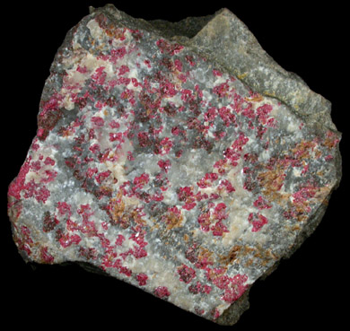 Cinnabar from New Almaden District, Santa Clara County, California