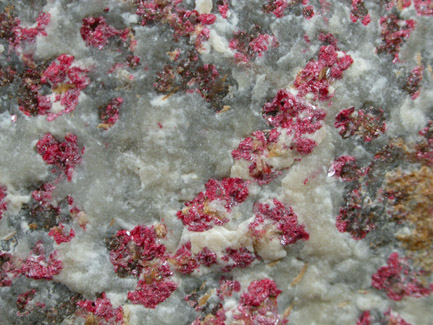 Cinnabar from New Almaden District, Santa Clara County, California