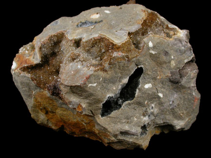 Quartz var. Herkimer Diamond from Middleville, Herkimer County, New York