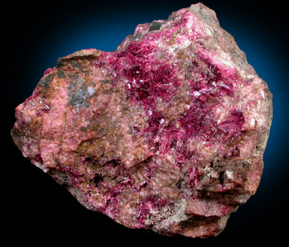 Erythrite with Skutterudite var. Smaltite from Bou Azzer District, Anti-Atlas Mountains, Tazenakht, Ouarzazate, Morocco (Type Locality for Erythrite)