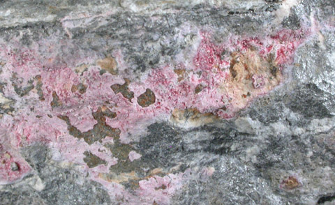 Erythrite and Cobaltite from Cobalt District, Ontario, Canada