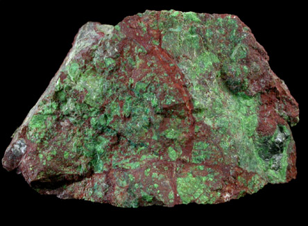 Conichalcite with Chrysocolla from Table Mountain Mine, Pinal County, Arizona