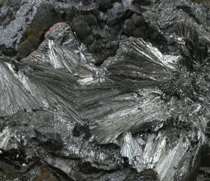 Pyrolusite from Taylor Mine, near Alberta, Baraga County, Michigan