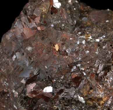 Siderite from Roxbury Iron Mine, Mine Hill, near Roxbury Station, Litchfield County, Connecticut