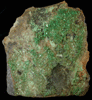 Torbernite from Chalk Mountain Mine, Mitchell County, North Carolina