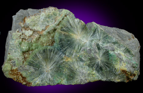 Wavellite from Dug Hill, near Avant, Garland County, Arkansas