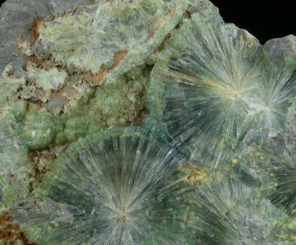 Wavellite from Dug Hill, near Avant, Garland County, Arkansas