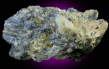 Molybdenite in Serpentine from Royal Green Quarry, near Phillipsburg, Warren County, New Jersey