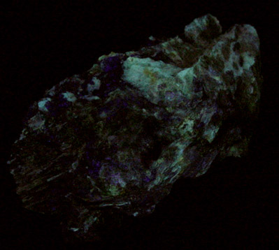 Molybdenite in Serpentine from Royal Green Quarry, near Phillipsburg, Warren County, New Jersey