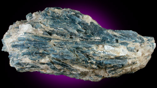 Kyanite in Quartz from Baker Mountain, Prince Edward County, Virginia