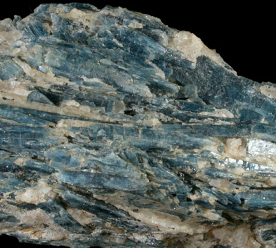 Kyanite in Quartz from Baker Mountain, Prince Edward County, Virginia