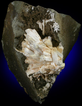 Natrolite from Houdaille Quarry, Summit, Union County, New Jersey