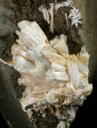 Natrolite from Houdaille Quarry, Summit, Union County, New Jersey