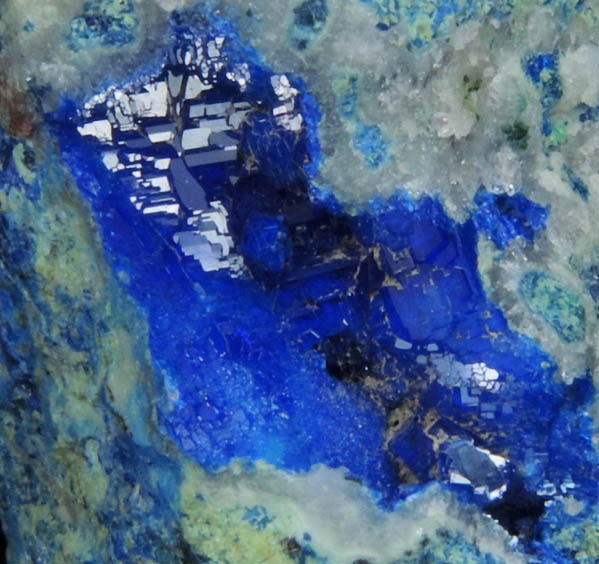 Linarite from Grand Reef Mine, Aravaipa District, Graham County, Arizona