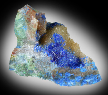 Linarite from Grand Reef Mine, Aravaipa District, Graham County, Arizona