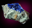 Linarite from Grand Reef Mine, Aravaipa District, Graham County, Arizona