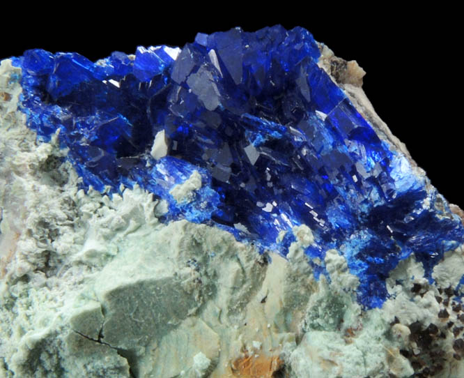 Linarite from Grand Reef Mine, Aravaipa District, Graham County, Arizona