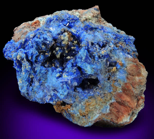 Linarite from Grand Reef Mine, Aravaipa District, Graham County, Arizona