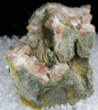 Millerite in Quartz Geode from US Route 27 road cut, Halls Gap, Lincoln County, Kentucky