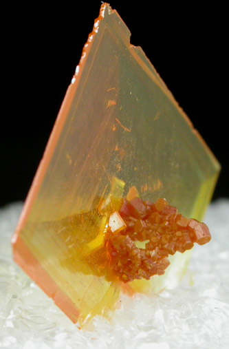 Wulfenite from Rowley Mine, 20 km northwest of Theba, Painted Rock Mountains, Maricopa County, Arizona