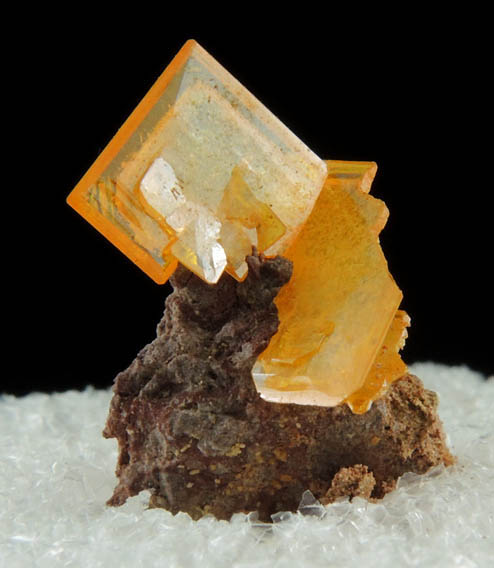 Wulfenite from Rowley Mine, 20 km northwest of Theba, Painted Rock Mountains, Maricopa County, Arizona