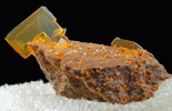 Wulfenite with Vanadinite from Rowley Mine, 20 km northwest of Theba, Painted Rock Mountains, Maricopa County, Arizona