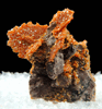 Vanadinite pseudomorphs after Wulfenite from Rowley Mine, 20 km northwest of Theba, Painted Rock Mountains, Maricopa County, Arizona