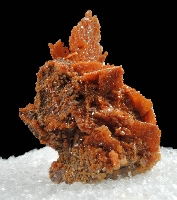 Vanadinite pseudomorphs after Wulfenite from Rowley Mine, 20 km northwest of Theba, Painted Rock Mountains, Maricopa County, Arizona