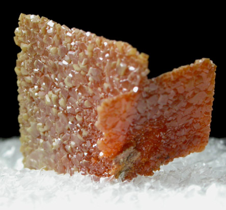 Vanadinite pseudomorphs after Wulfenite from Rowley Mine, 20 km northwest of Theba, Painted Rock Mountains, Maricopa County, Arizona