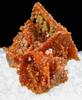 Vanadinite pseudomorphs after Wulfenite from Rowley Mine, 20 km northwest of Theba, Painted Rock Mountains, Maricopa County, Arizona